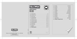 Vorschaubild Bedienungsanleitung Spezial-Drucksprühgerät Gloria PRO 5