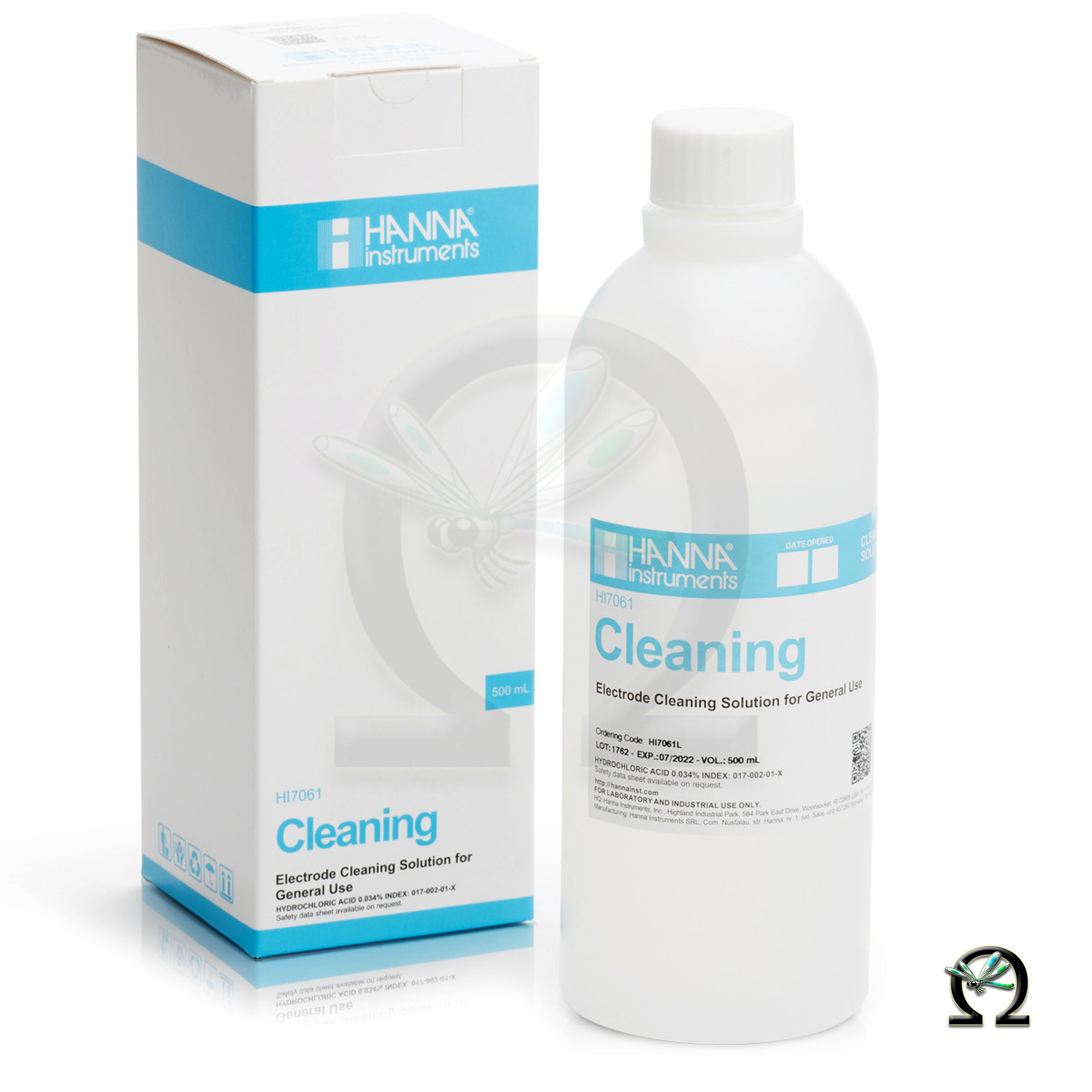 Allgemeine Reinigungslösung HI7061 für Elektroden, 500mL-Flasche