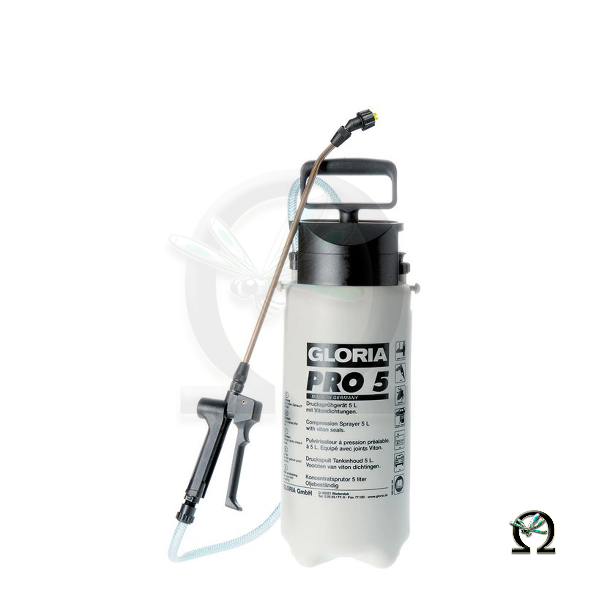 GLORIA Drucksprühgerät PRO 5 ölfest