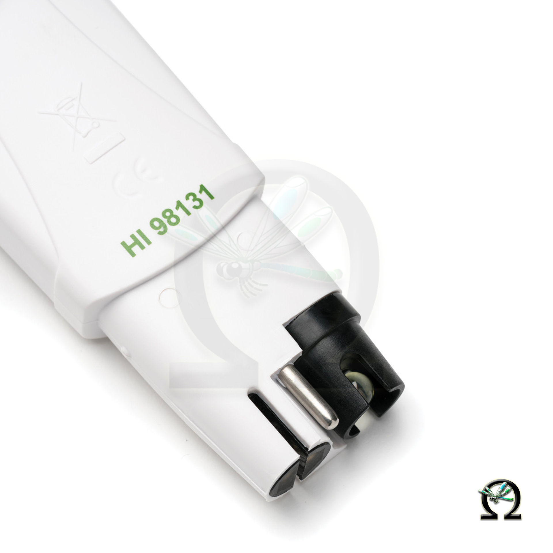 Detailansicht der Sonde von HI98131 Hanna pH-/Leitfähigkeits-/TDS-Tester GroLine