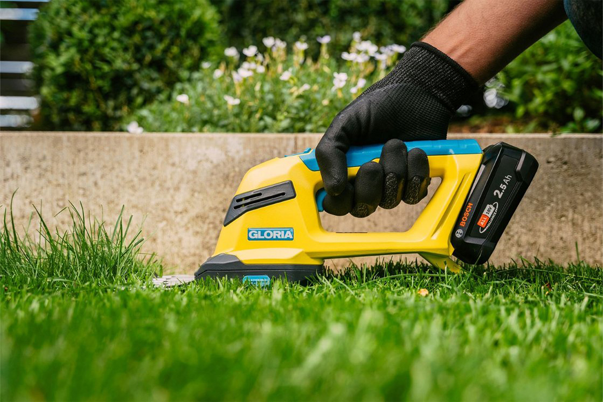 GLORIA FineCut 18V compact als Kantenschneider