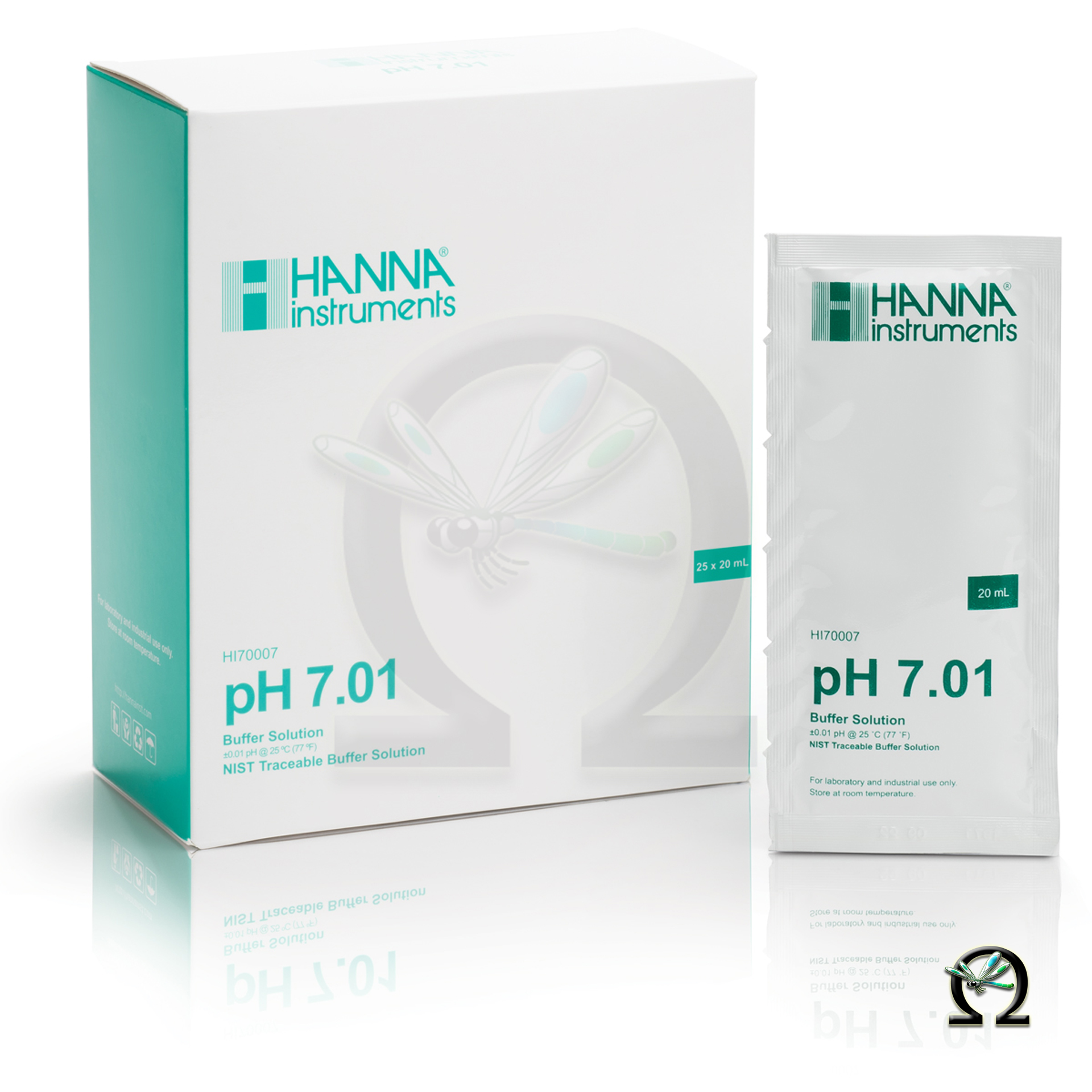 HI70007P Hanna Pufferlösung pH 7,01 25× Portionsbeutel