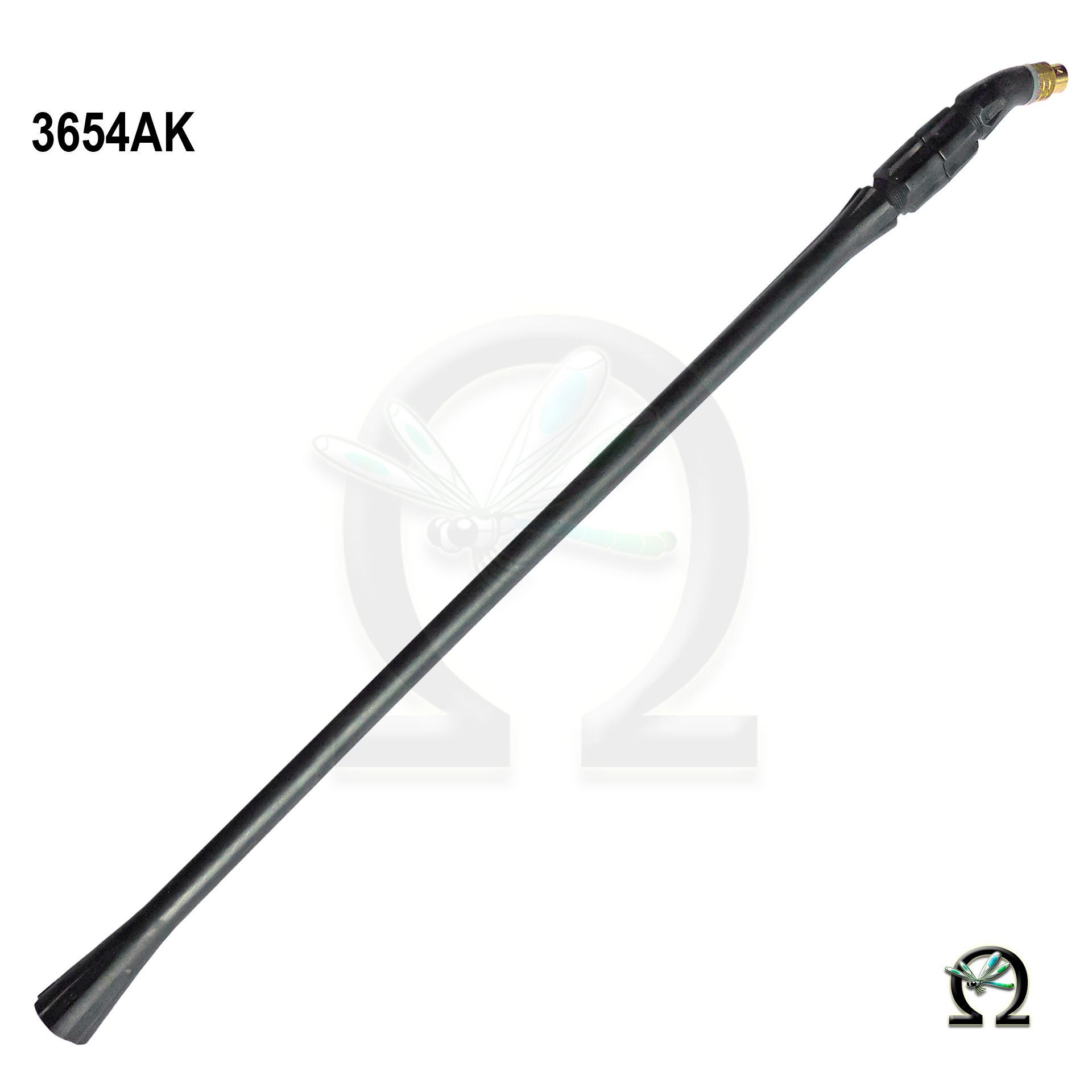 MESTO Kunststoff-Spritzrohr ausziehbar 52-90 cm mit Hohlkegeldüse