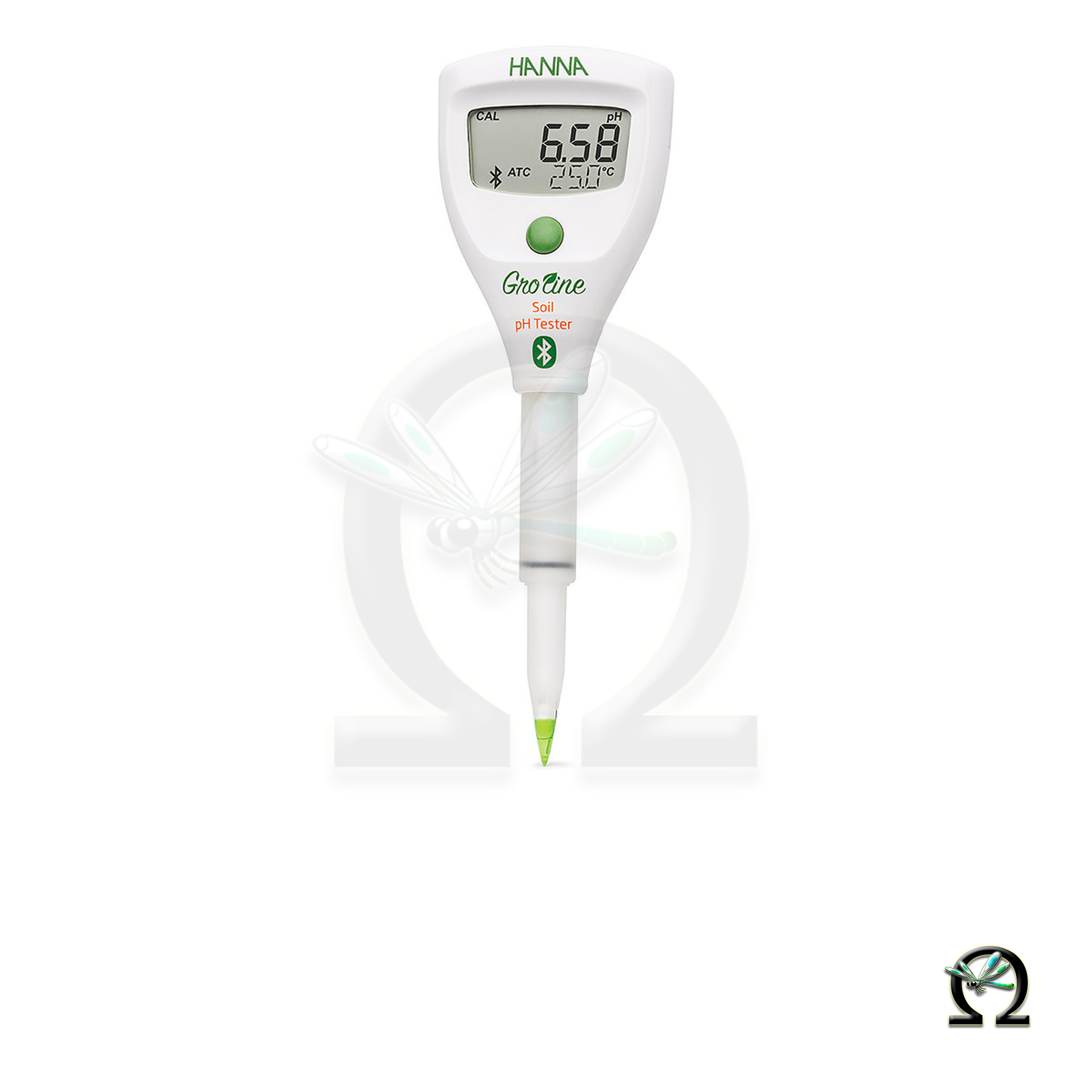 HI9810302 HALO2 Drahtloser pH-Tester für Messungen in Boden und Erde mit Bluetooth