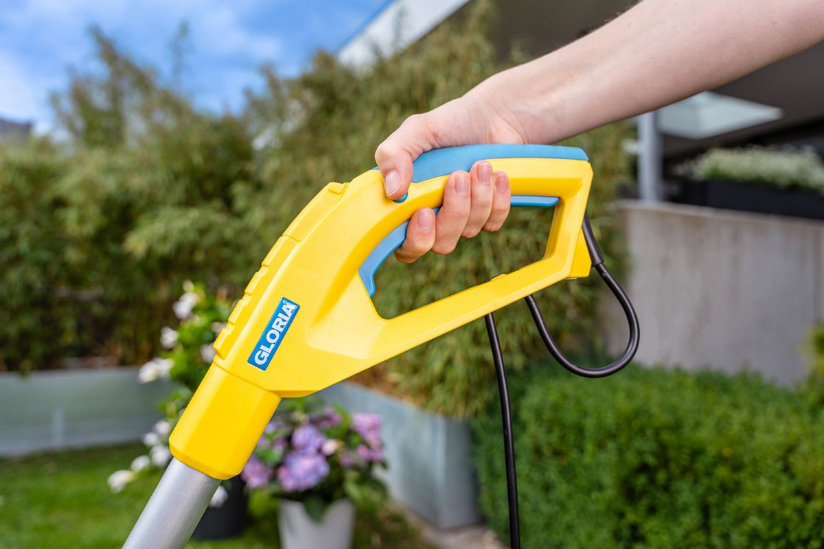 GLORIA FineCut 230V, Detailansicht Griff