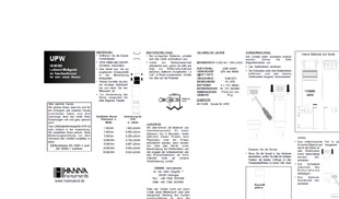Die Bedienungsanleitung in deutsch für den Hanna UPW Leitfähigkeitstester HI98309 als PDF-Datei zum herunterladen und ausdrucken.