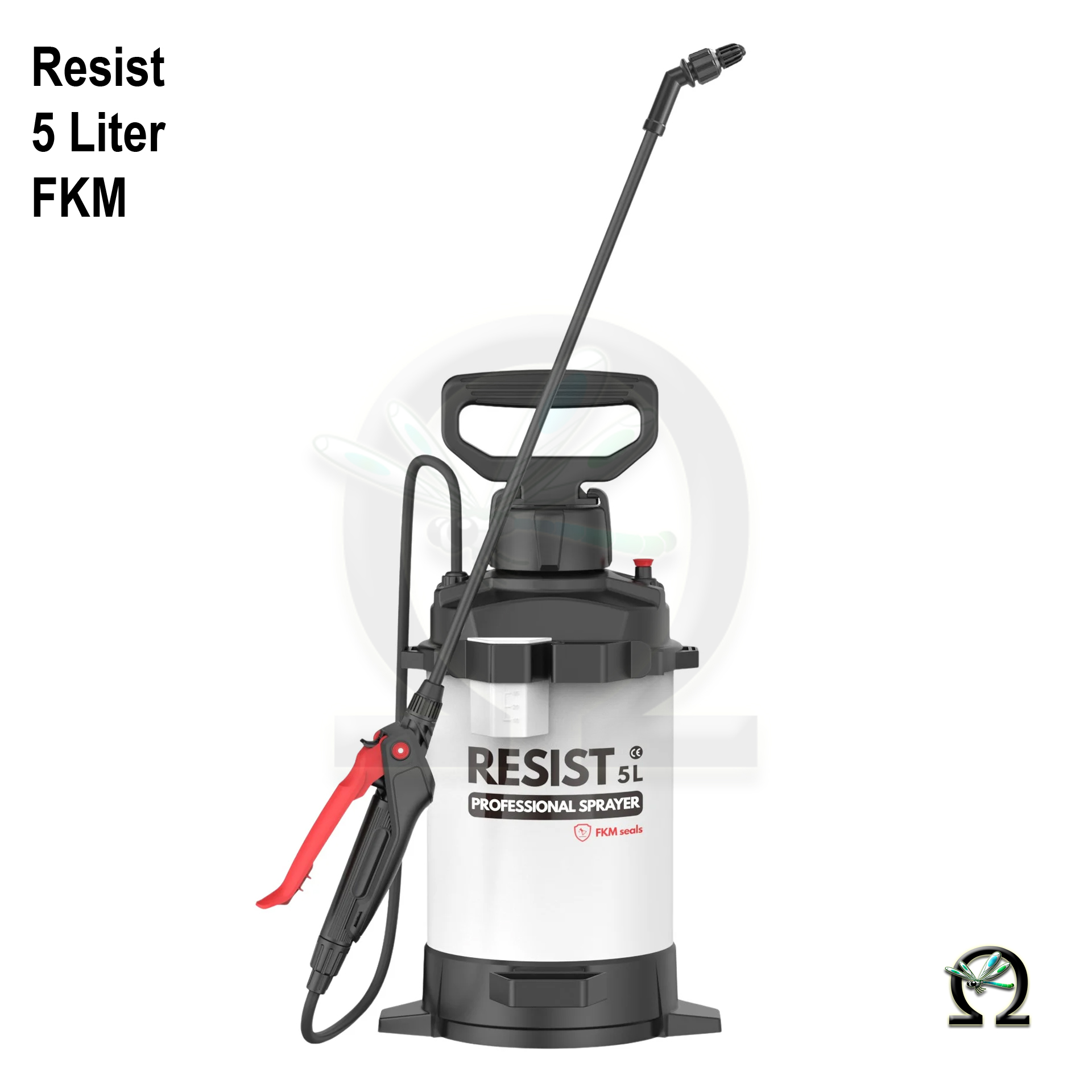 Drucksprühgerät De Witte RESIST 5 Liter mit FKM-Dichtungen