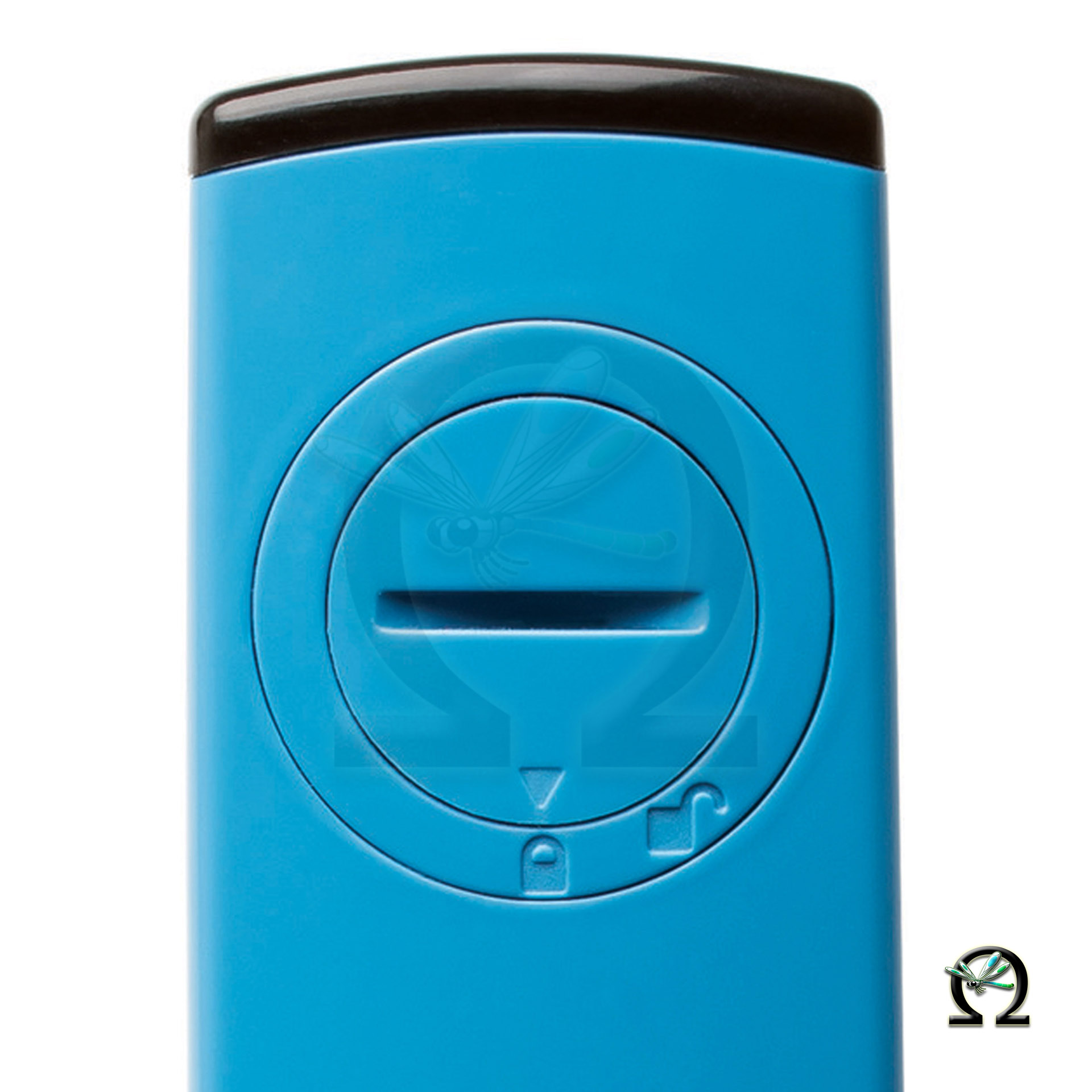 Die Rückseite von dem Leitwertmessgerät Hanna DIST3 bis 2000 µS/cm