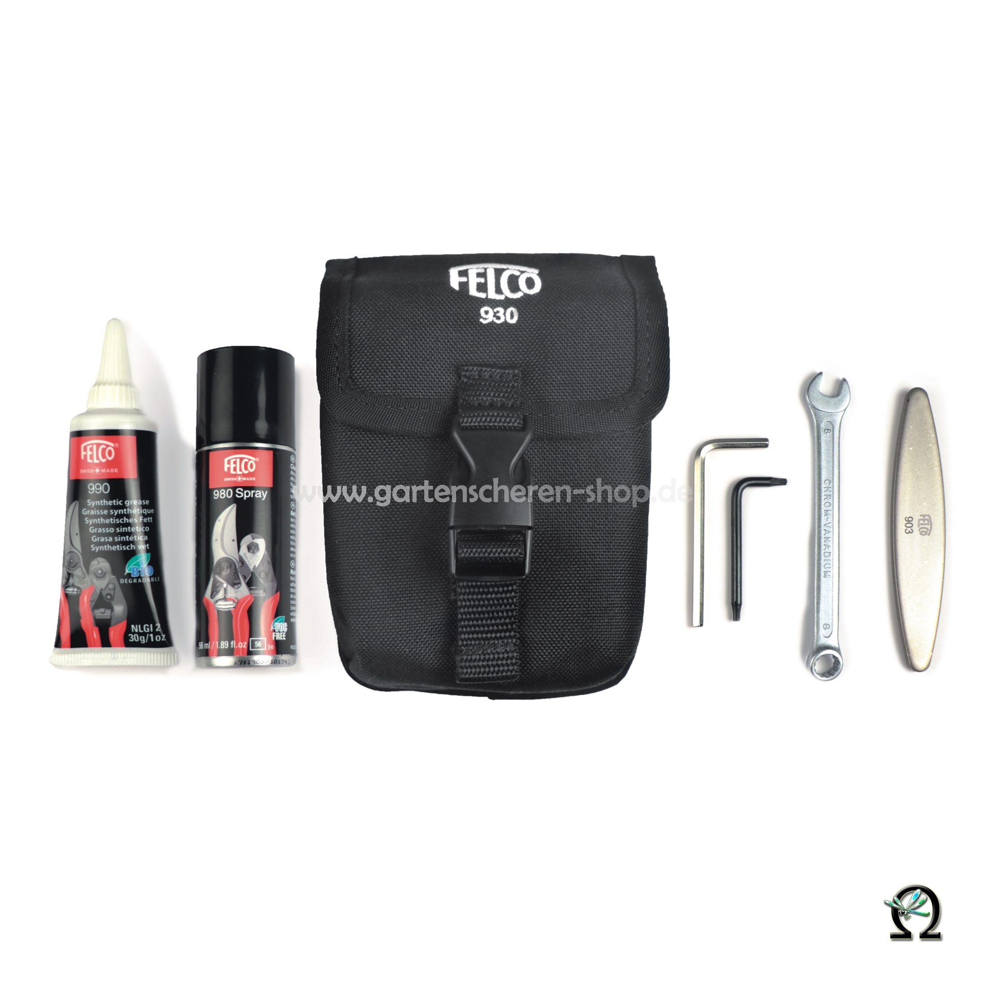 Felco Werkzeugtasche 930 mit Spray und Fett