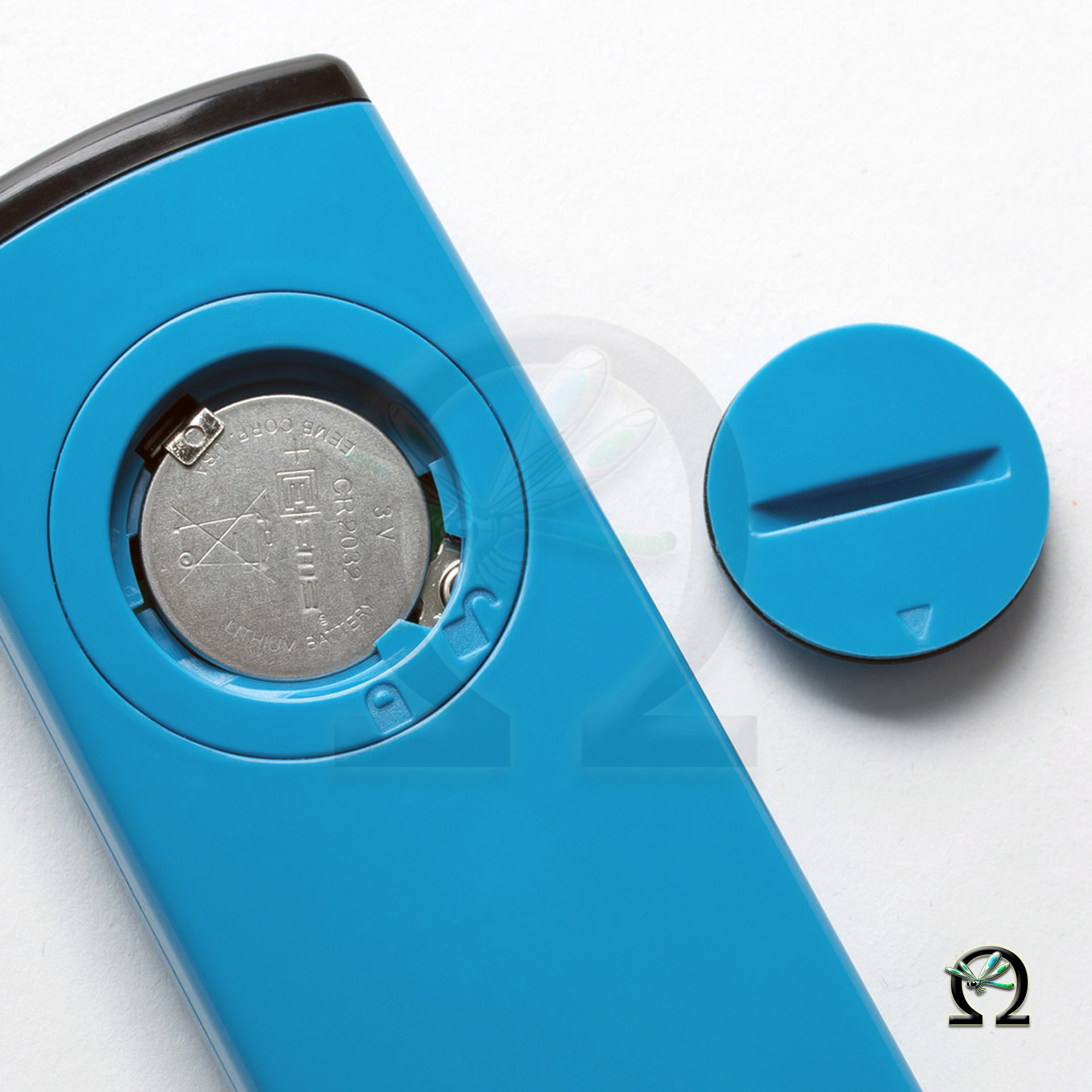 Leitwertmessgerät Hanna DIST3 bis 2000 µS/cm, Ansicht des Batteriefaches