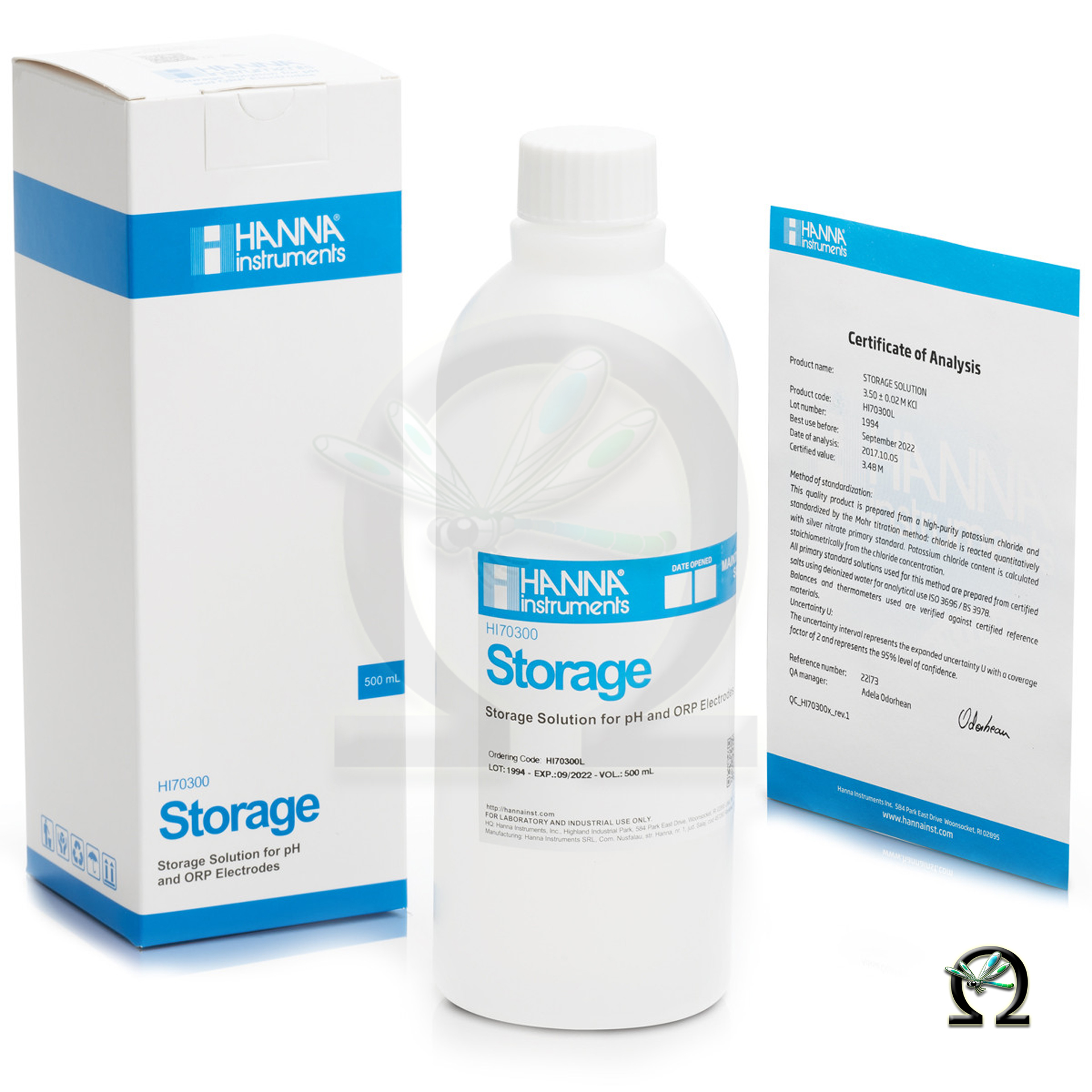 Hanna Aufbewahrungslösung für Elektroden 500ml
