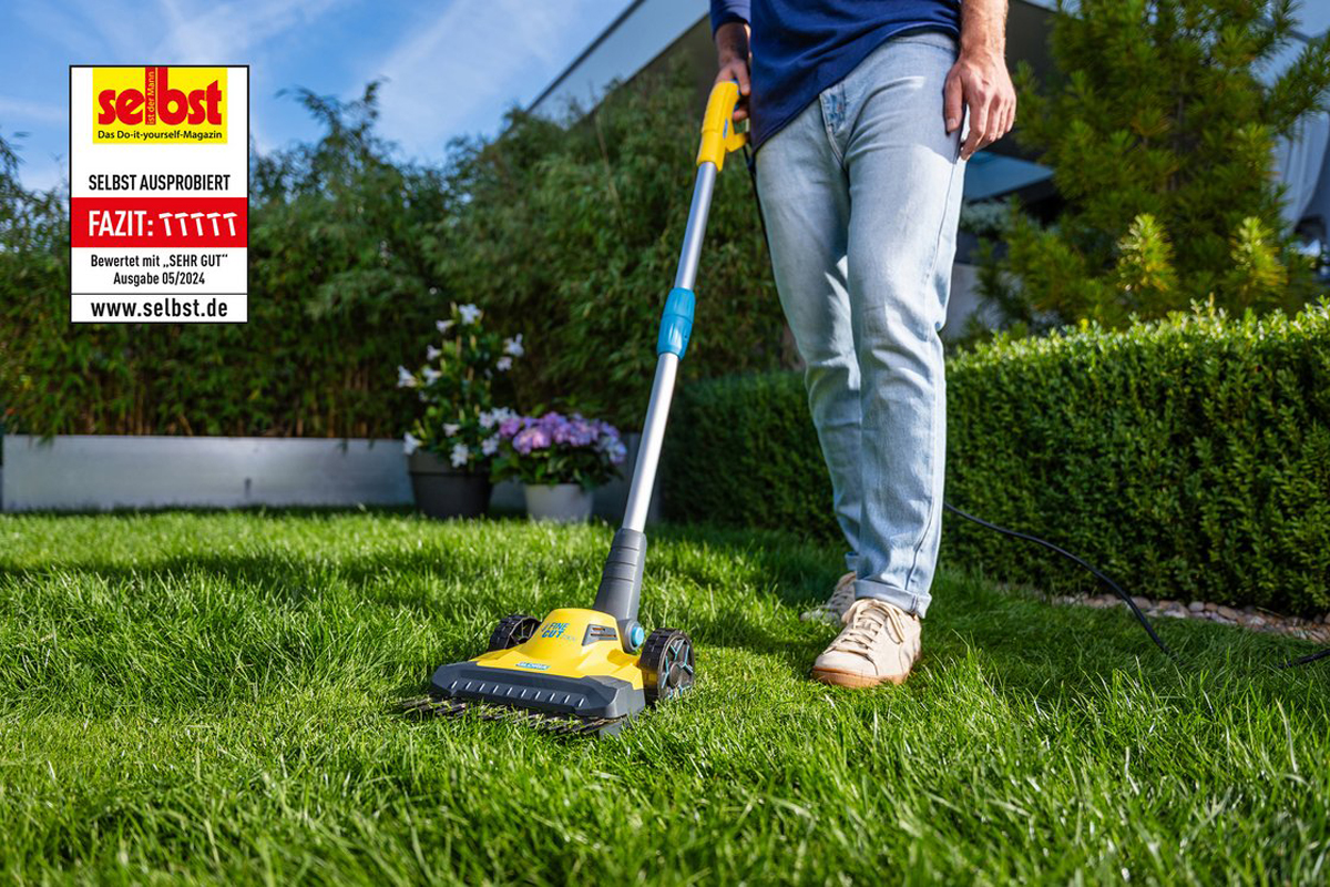 Der GLORIA FineCut 230V im Einsatz