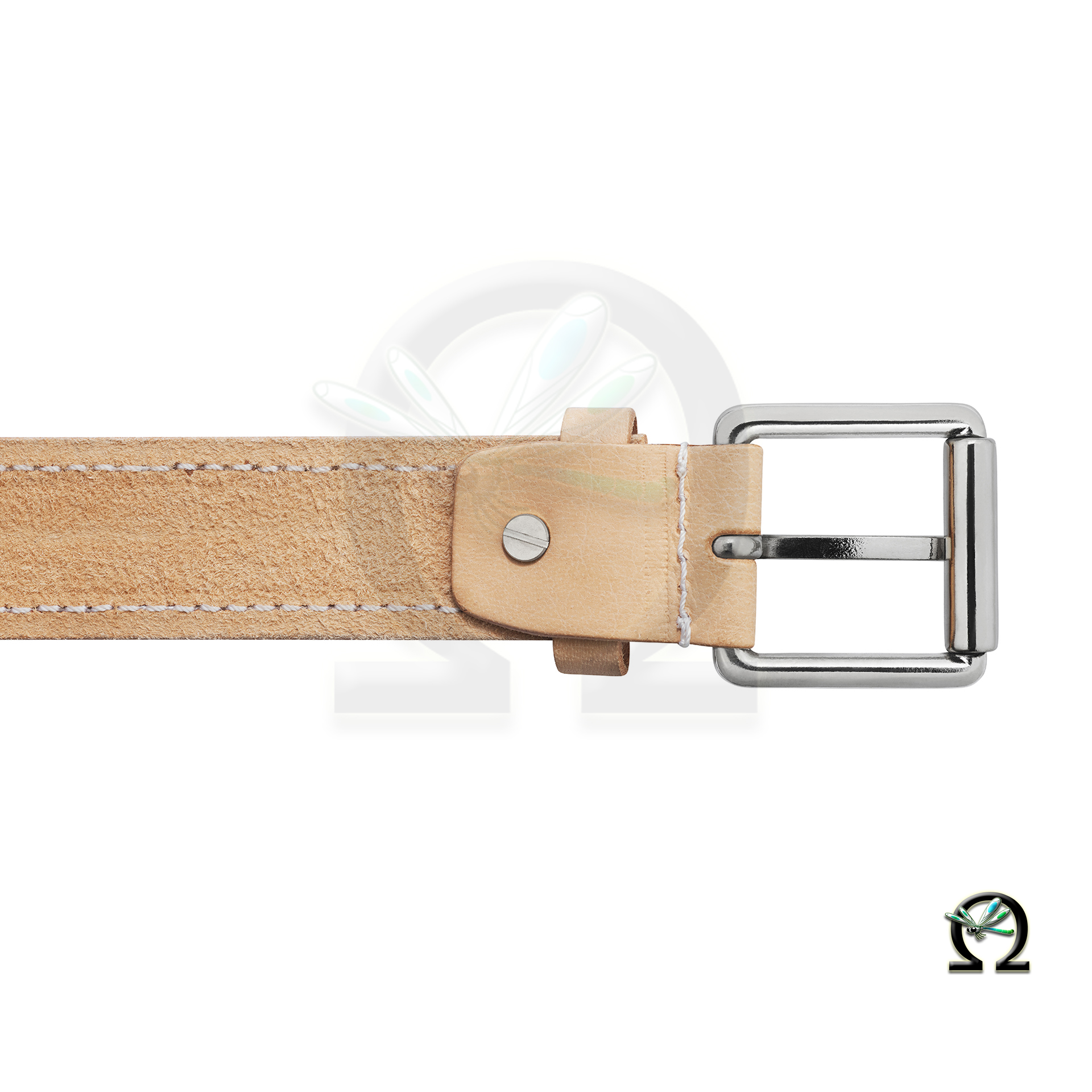 Ledergürtel natur FELCO 941, Gürtelschnalle