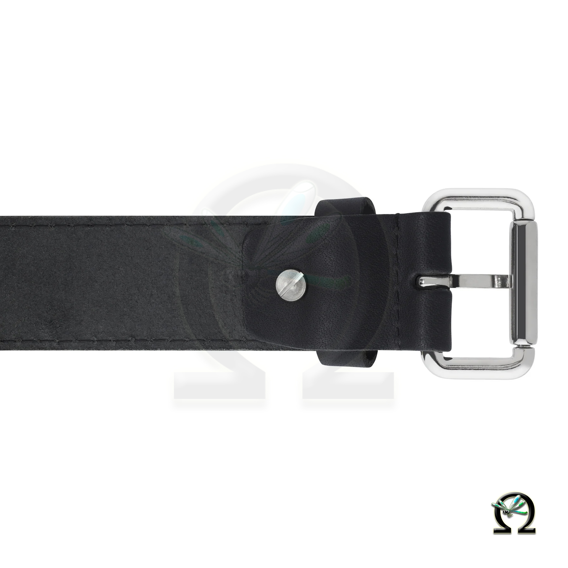 Ledergürtel schwarz FELCO 940, Gürtelschnelle
