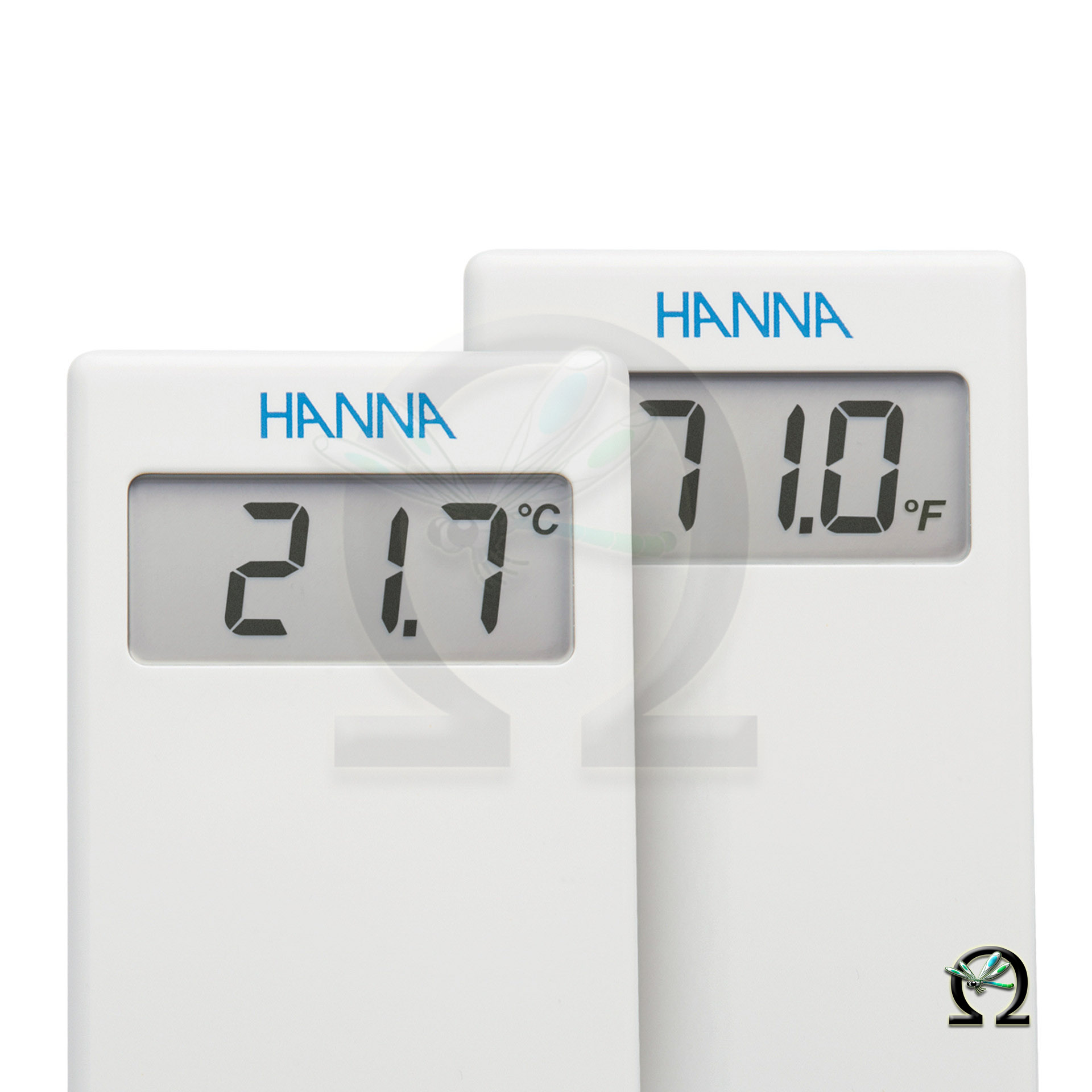 Das Elektronisches Thermometer HI98509 Hanna Checktemp 1 kann die Temperatur in Celsius oder Fahrenheit anzeigen