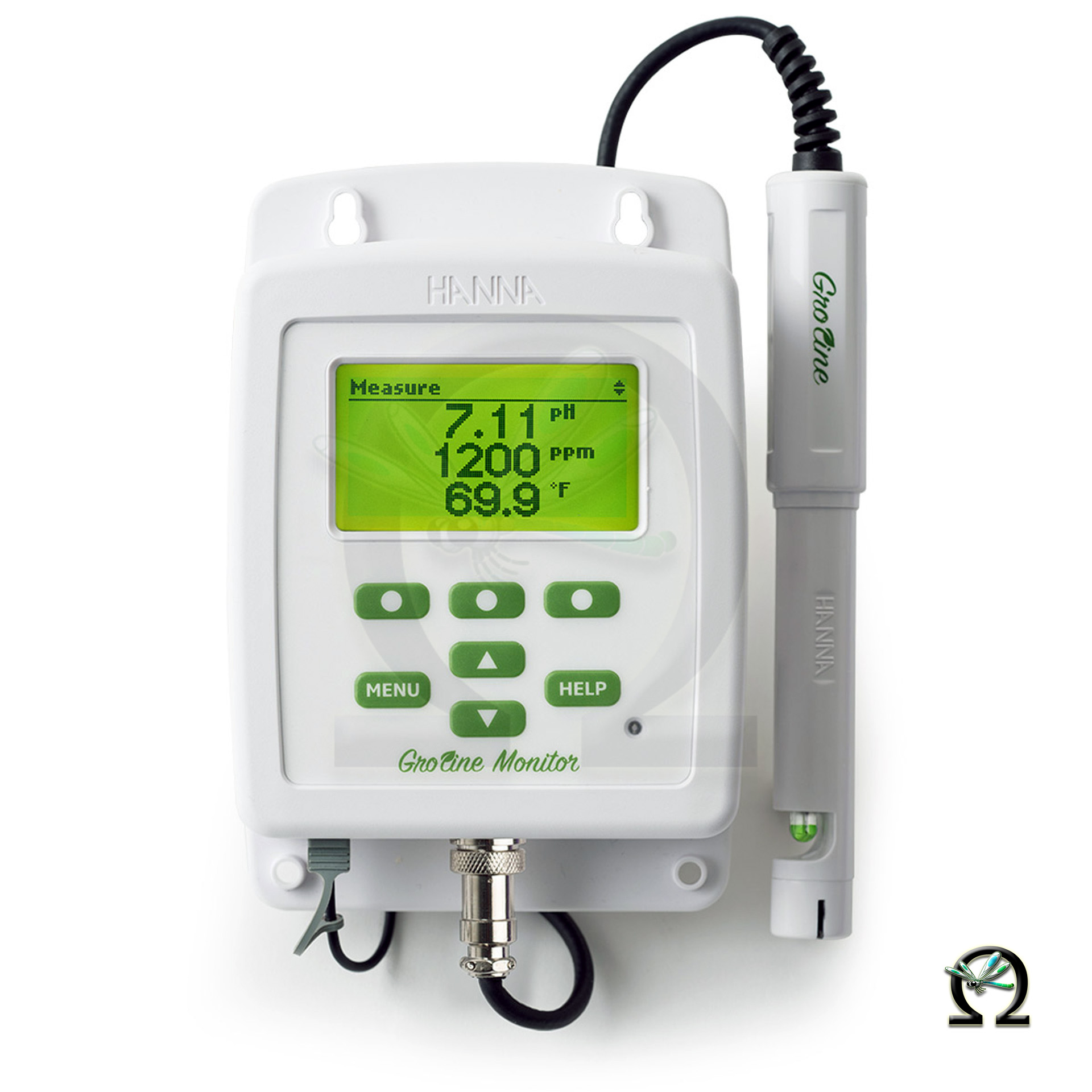 Hanna GroLine pH- und Leitfähigkeitsmonitor HI981420 für die Hydroponik