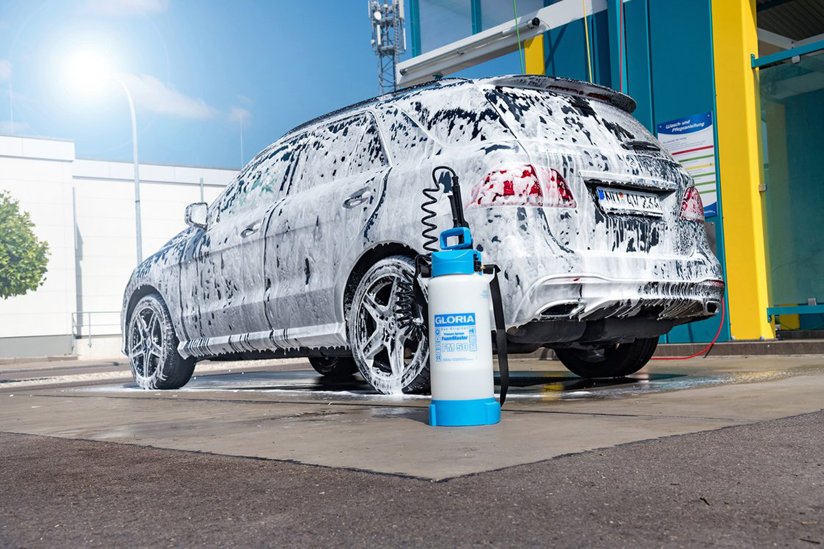 Drucksprühgerät Gloria FoamMaster FM 50 mit 5 Liter Nutzinhalt zur Ausbringung von Reinigungsschaum