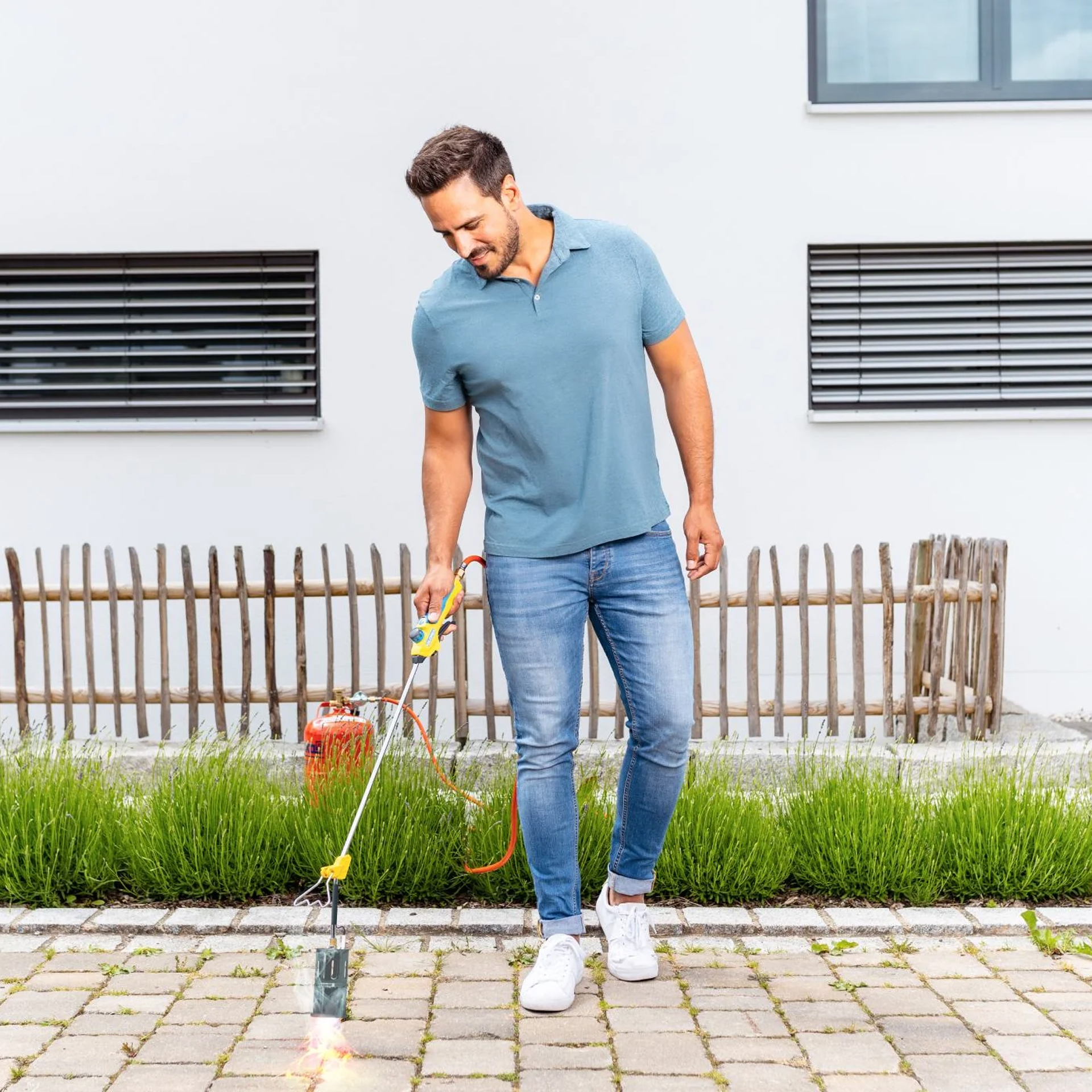 GLORIA Thermoflamm bio Professional E+ Turbo in der Anwendung