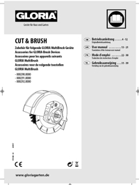 Vorschaubild Bedienungsanleitung GLORIA Cut&Brush 2-in-1 Kantenschneider