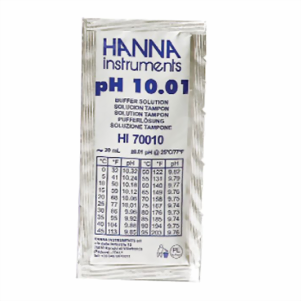 Hanna Pufferlösung HI70010 pH 10,01 Portionsbeutel