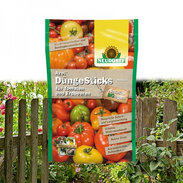 Azet DüngeSticks für Tomaten und Erdbeeren