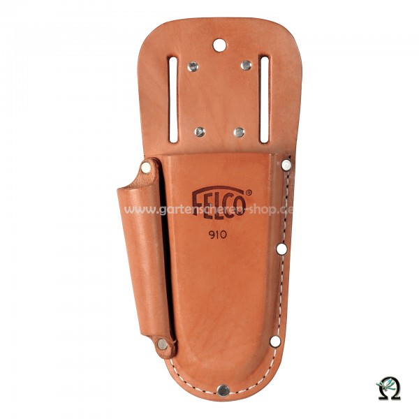 Trageetui Felco 910+, Baumscheren-Träger aus Leder mit Tasche